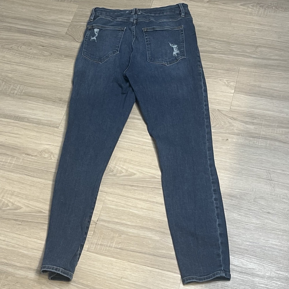 Good American Good Legs Jeans‎ Womens 12/31 Blue High Rise Skinny Stretch Denim - Picture 5 of 10